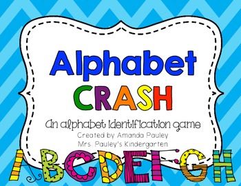 Alphabet Crash game from Amanda Pauley