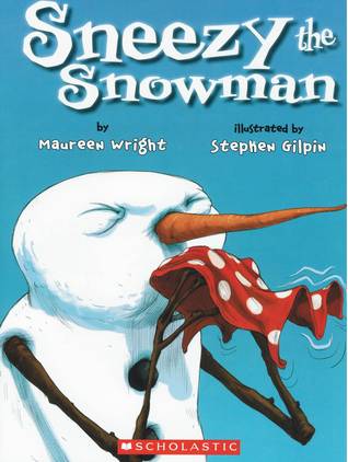 Sneezy the Snowman book cover