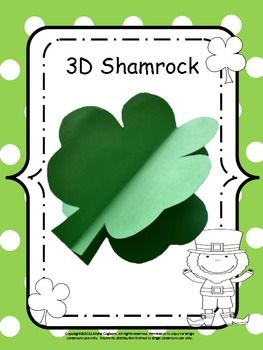 3d shamrock