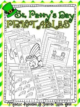 st patrick's day printables