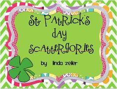 st patrick's day scattagories