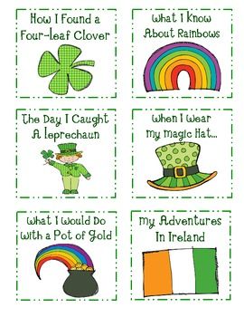 st patrick's day writing prompts