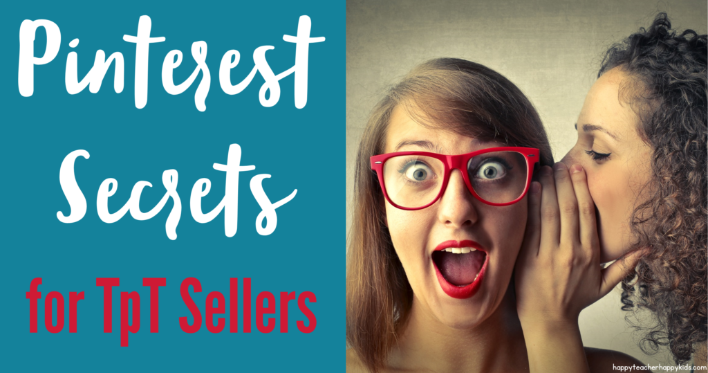 Pinterest Secrets for TpT Sellers FB Blog Header