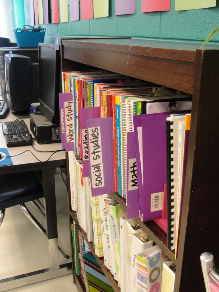 teacher book storage