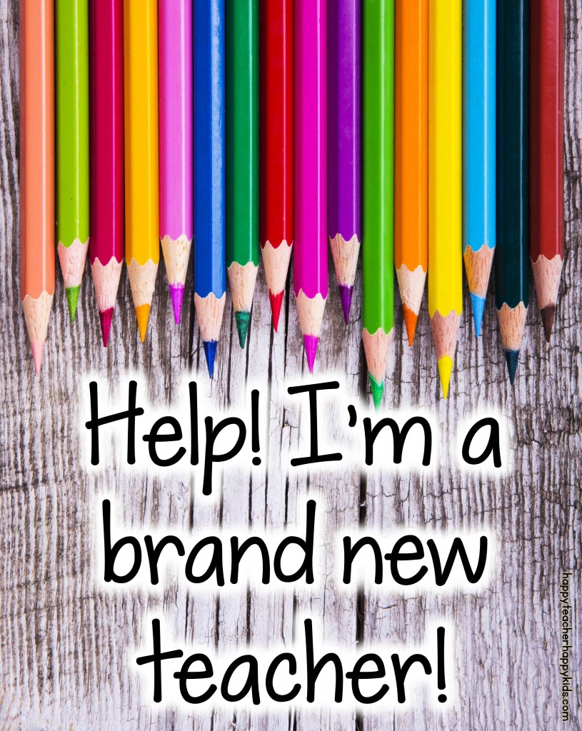 Help! I'm a Brand New Teacher Blog Header