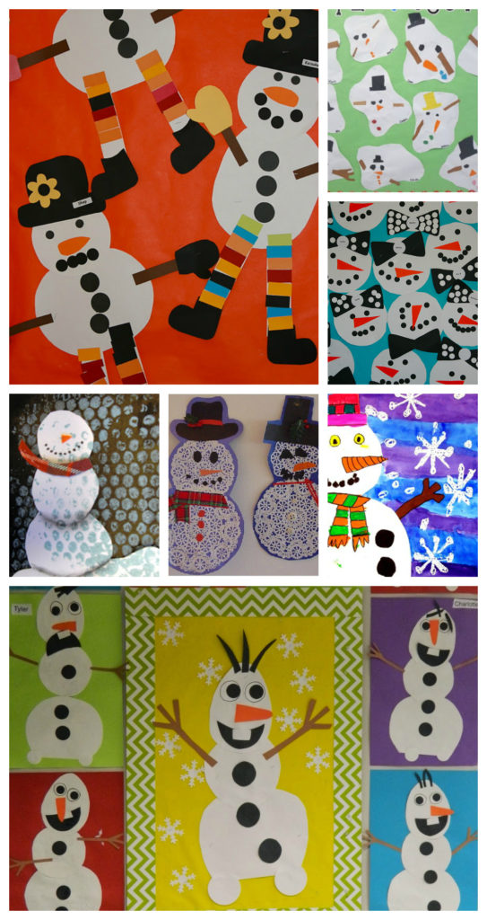 Snowman Art Ideas