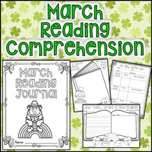 2015 March Reading Comprehension Activities Square Cover