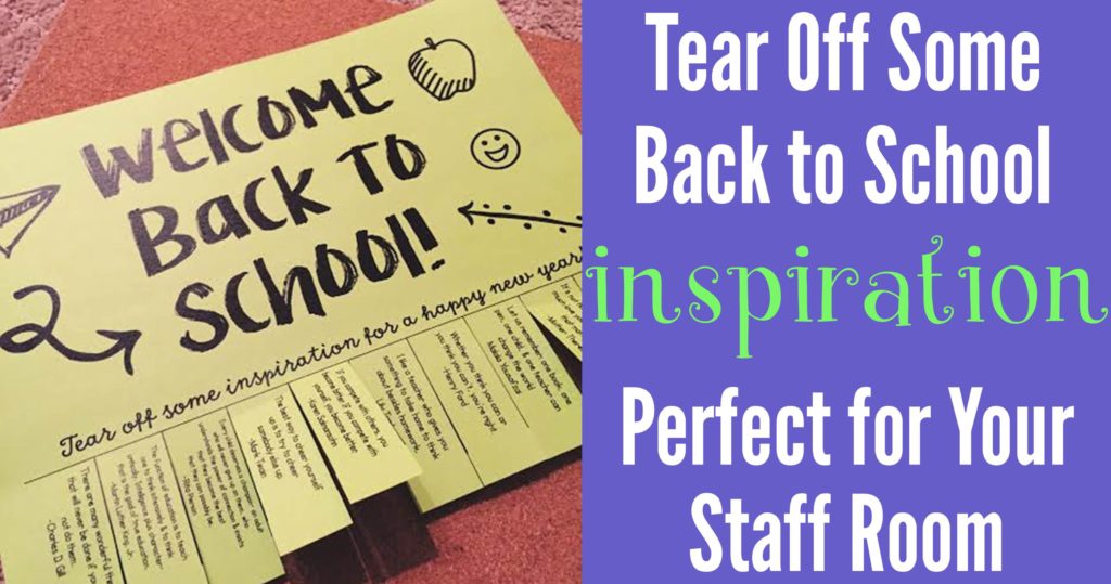 Back to School Tear Off FB Header Image