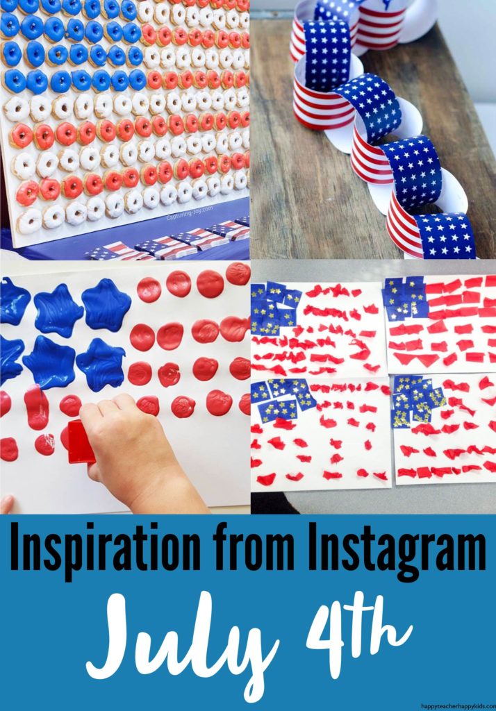 Instagram Flag Collage Pin