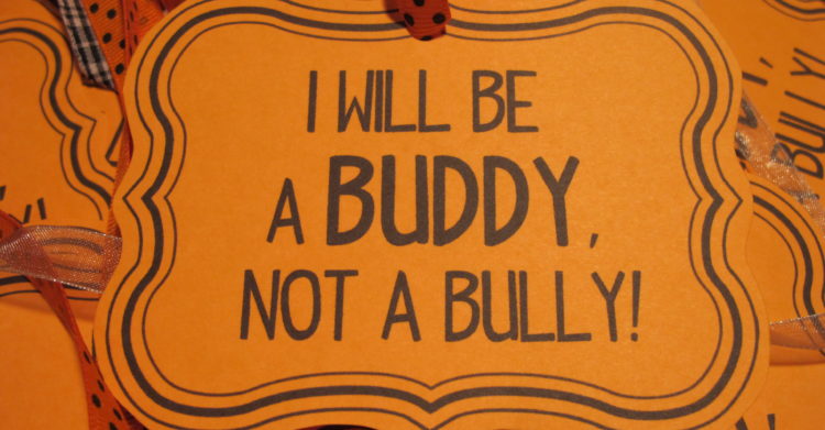 Be a Buddy, Not a Bully!