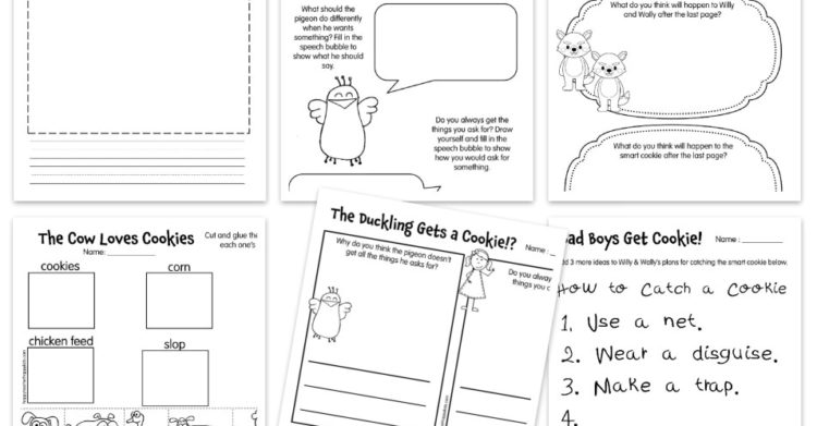 Free Cookie Reading Comprehension Activities Perfect for Back to School