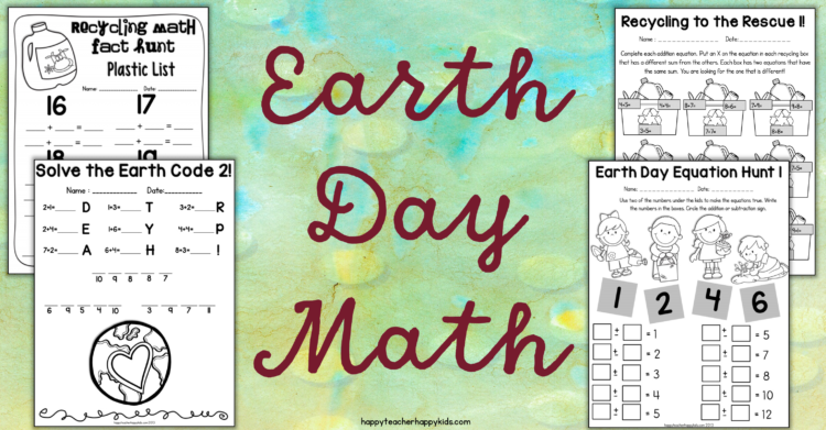 Earth Day Activities for Kindergarten, First Grade, & Second Grade – Freebies!