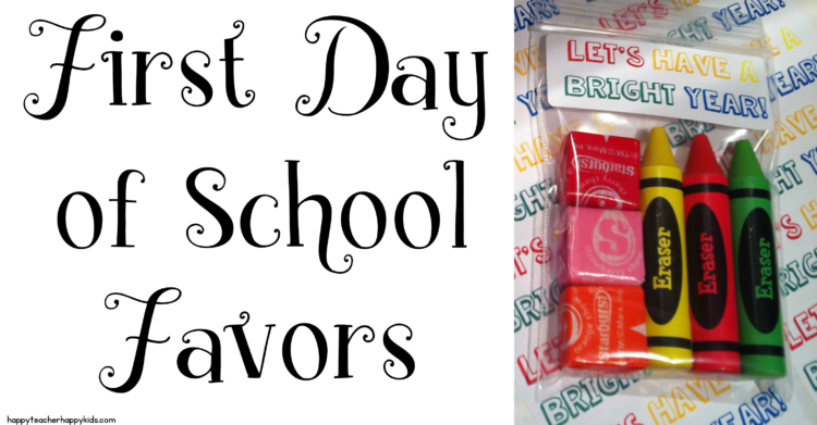 First Day of School Treats for Students – Let’s Have a Bright Year!