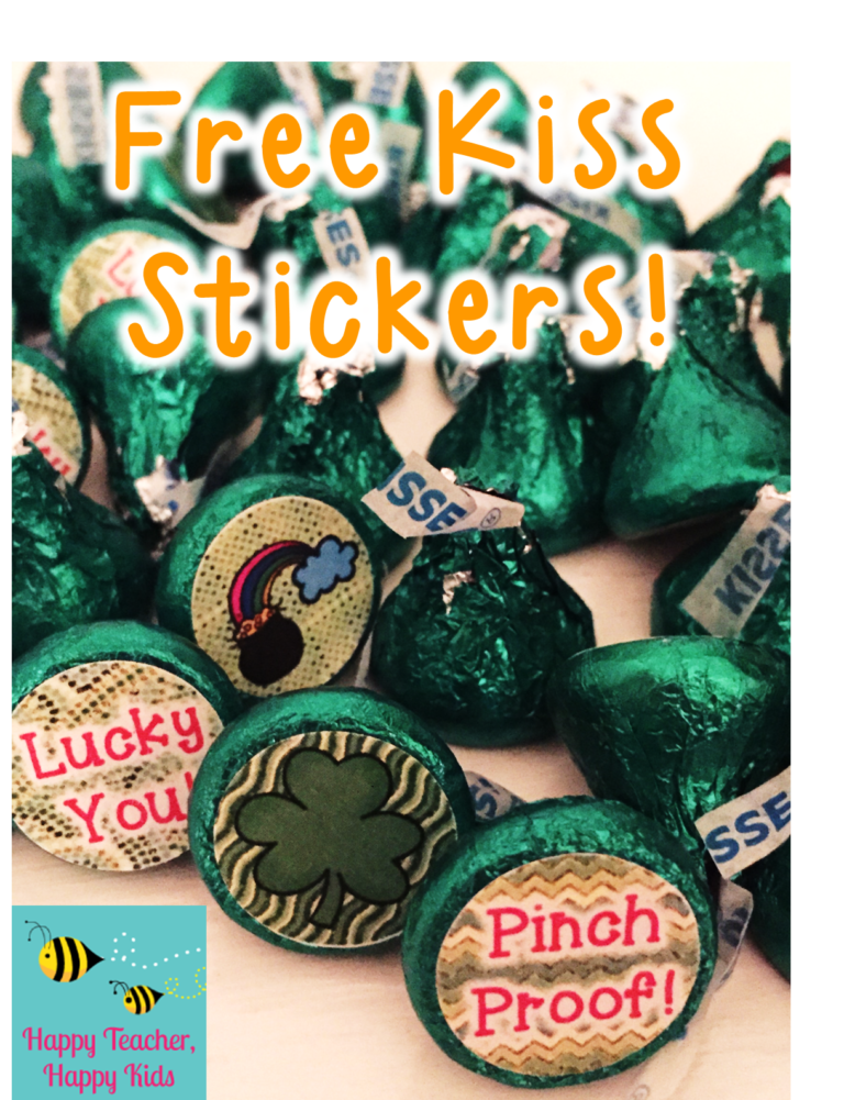 Free March Reading Journals & Kiss Stickers - Happy Teacher, Happy Kids